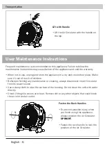 Preview for 6 page of XPower FC-150B Owner'S Manual