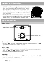 Предварительный просмотр 4 страницы XPower FD-650DC Owner'S Manual