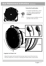 Предварительный просмотр 7 страницы XPower FD-650DC Owner'S Manual