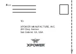 Предварительный просмотр 12 страницы XPower P-150N Owner'S Manual