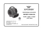 Preview for 1 page of XPower P-200AT Owner'S Manual