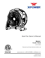 XPower P-21AR Owner'S Manual preview