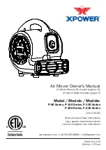 XPower P-80 Series Owner'S Manual preview
