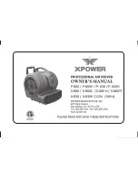 XPower P-800 Owner'S Manual preview