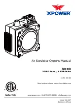 Preview for 1 page of XPower X-3000 Series Owner'S Manual