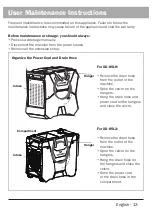 Preview for 13 page of XPower XD-85LH Owner'S Manual