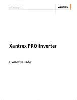 Предварительный просмотр 2 страницы XPower XM 1000 Owner'S Manual