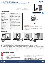 xpr B100P-BT-EH-SA User Manual preview