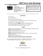 Preview for 17 page of Xpress MXP5223TLT Owner'S Manual