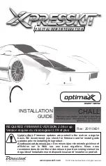 Preview for 1 page of Xpresskit 20110601 Installation Manual