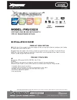 Xpresskit PKUCG2X Installation Manual preview