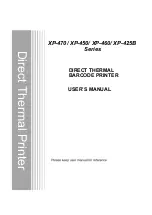 Xprinter XP-470 Series User Manual preview