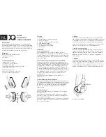 Предварительный просмотр 9 страницы Xqisit BH100 Manual