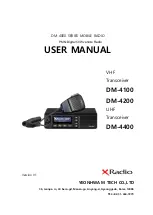 XRadio DM-4000 Series User Manual preview