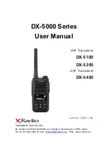 Предварительный просмотр 1 страницы XRadio DX-5000 Series User Manual