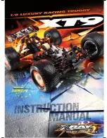 Xray 1/8 Luxury racing truggy Instruction Manual preview