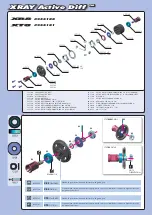 Предварительный просмотр 1 страницы Xray Active Diff XB8 Quick Start Manual