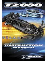 Xray T2008 Instruction Manual preview