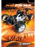 Xray XB808 Instruction Manual preview