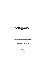 Xroad V4100 Software User Manual preview