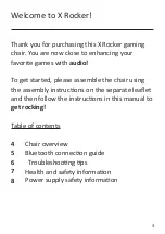 Preview for 3 page of XROCKER 2.0 BT Manual