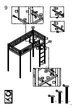 Preview for 14 page of XROCKER BATTLE DEN GAMING BUNK BED Manual