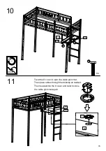 Preview for 15 page of XROCKER BATTLE DEN GAMING BUNK BED Manual