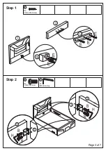 Preview for 3 page of XROCKER Cerberus Ottoman Gaming Bed Assembly Instruction Manual