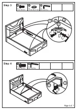 Preview for 4 page of XROCKER Cerberus Ottoman Gaming Bed Assembly Instruction Manual