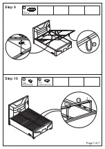 Preview for 7 page of XROCKER Cerberus Ottoman Gaming Bed Assembly Instruction Manual