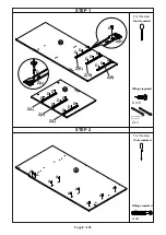 Preview for 6 page of XROCKER HIDEOUT CAMO GAMING BUNK BED WITH DESK 2021058 Assembly Instructions Manual