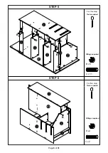 Preview for 8 page of XROCKER HIDEOUT CAMO GAMING BUNK BED WITH DESK 2021058 Assembly Instructions Manual