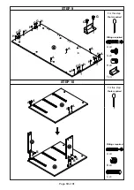 Preview for 10 page of XROCKER HIDEOUT CAMO GAMING BUNK BED WITH DESK 2021058 Assembly Instructions Manual