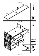 Preview for 16 page of XROCKER HIDEOUT CAMO GAMING BUNK BED WITH DESK 2021058 Assembly Instructions Manual