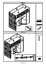 Preview for 18 page of XROCKER HIDEOUT CAMO GAMING BUNK BED WITH DESK 2021058 Assembly Instructions Manual