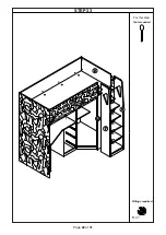 Preview for 22 page of XROCKER HIDEOUT CAMO GAMING BUNK BED WITH DESK 2021058 Assembly Instructions Manual