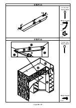 Preview for 24 page of XROCKER HIDEOUT CAMO GAMING BUNK BED WITH DESK 2021058 Assembly Instructions Manual