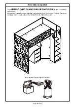 Preview for 31 page of XROCKER HIDEOUT CAMO GAMING BUNK BED WITH DESK 2021058 Assembly Instructions Manual