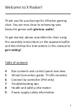 Preview for 3 page of XROCKER Horizon 2.0 Stereo Wired Gaming Floor Rocker Manual