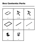 Preview for 3 page of XROCKER Ocelot Gaming Desk Assembly Instructions Manual