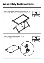 Preview for 7 page of XROCKER Ocelot Gaming Desk Assembly Instructions Manual