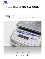 Предварительный просмотр 1 страницы XS Instruments XS BW 3000 User Manual