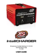 Preview for 1 page of XS Power IntelliCHARGER User Manual