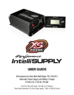 Preview for 1 page of XS Power IntelliSUPPLY PSC15 User Manual