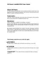 Preview for 2 page of XS Power IntelliSUPPLY PSC15 User Manual