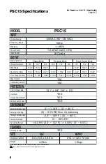 Preview for 11 page of XS Power IntelliSUPPLY PSC30 User Manual