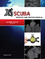 XS Scuba AltAir Octo Service And Repair Manual предпросмотр