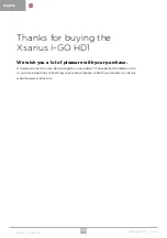 Предварительный просмотр 34 страницы Xsarius i-GO HD1 Manual