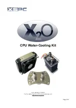 Предварительный просмотр 1 страницы XSPC X2O Manual