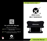 XSPECIAL MEAT TENDERIZER Instruction Manual предпросмотр